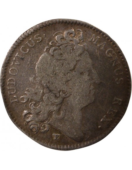 Louis XIV Extraordinaire des Guerres Jeton Argent 1683