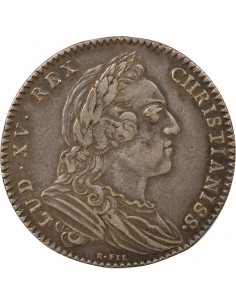 Louis XV Etats de Bretagne Jeton Argent 1764 2