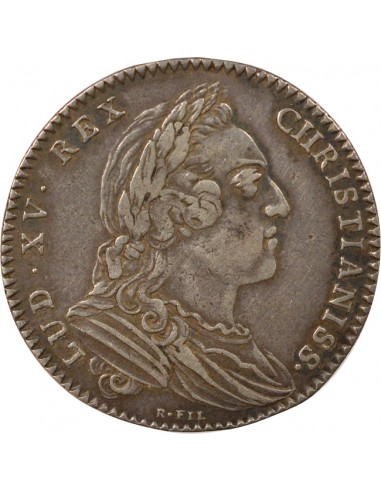Louis XV Etats de Bretagne Jeton Argent 1764