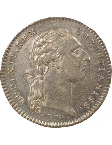 Louis XVI Etats de Bretagne Jeton Argent 1776