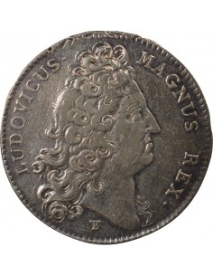 Louis XIV Etats de Bretagne Jeton Argent 1711 2