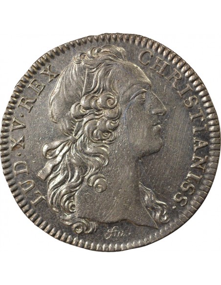 Louis XV Etats de Bretagne Jeton Argent 1742