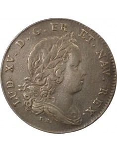 Louis XV Etats de Bretagne Jeton Argent 1717 2