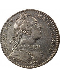 Louis XV Etats de Bretagne Jeton Argent 1746 2