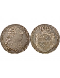 Louis XVI Etats de Bretagne Jeton Argent 1786