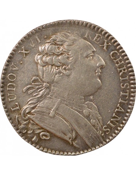 Louis XVI Etats de Bretagne Jeton Argent 1786