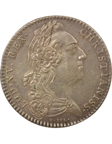 Louis XV Etats de Bretagne Jeton Argent 1768