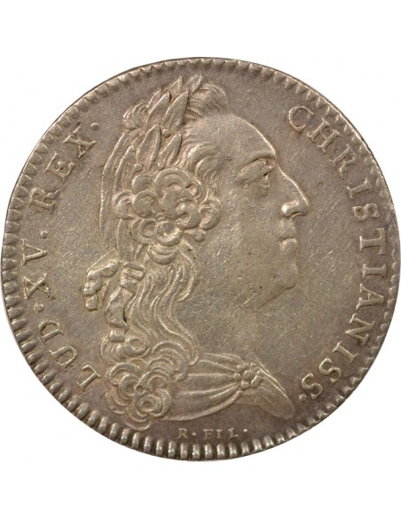 Louis XV Etats de Bretagne Jeton Argent 1768