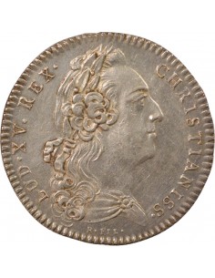 Louis XV Etats de Bretagne Jeton Argent 1772 2