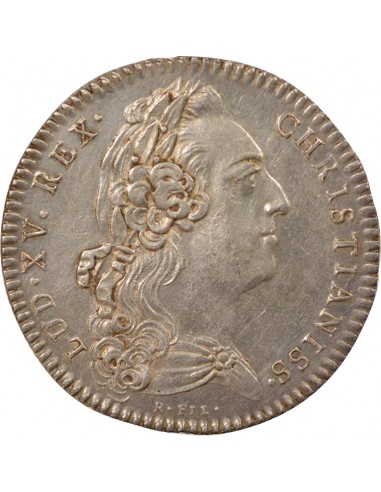 Louis XV Etats de Bretagne Jeton Argent 1772