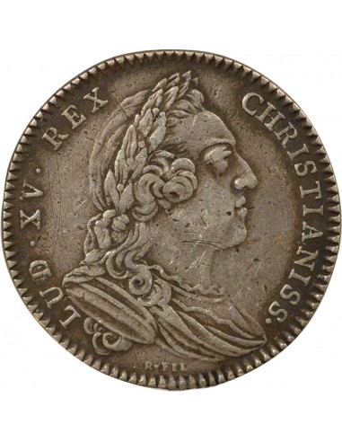 Louis XV Etats de Bretagne Jeton Argent 1764