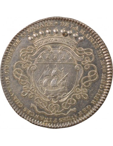 Gérard Mellier Maire de Nantes Jeton Argent 1721