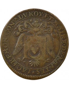 Jacques Fremon Maire de Nantes Jeton Cuivre 1680 2