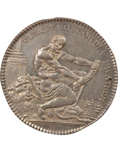 Marchands Drapiers de Nantes Jeton Argent 1788