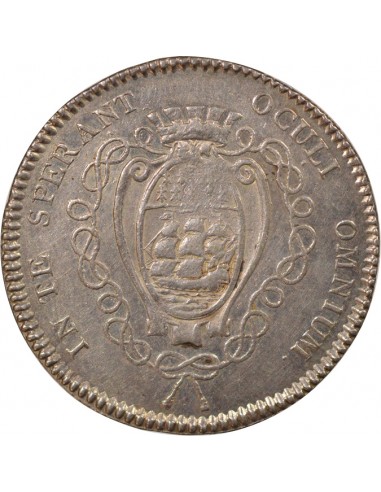 Marchands Drapiers de Nantes Jeton Argent 1788