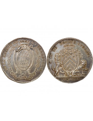 Jean-Jacques Berrouette Maire de Nantes Jeton Argent 1783