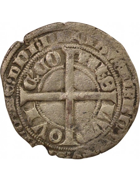 Belgique Louis de Male Au Lion 1 gros Argent 1346-1364