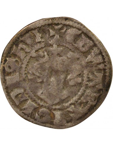 Angleterre Edouard Ier Classe 10cf2 1 penny Argent 1306-1307 Canterbury