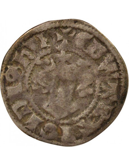 Angleterre Edouard Ier Classe 10cf2 1 penny Argent 1306-1307 Canterbury