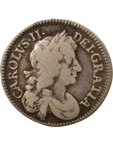 Angleterre Charles II d'Angleterre Maundy 4 pence Argent 1683