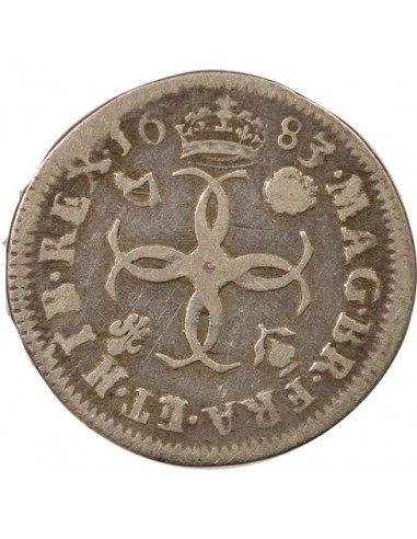Angleterre Charles II d'Angleterre Maundy 4 pence Argent 1683