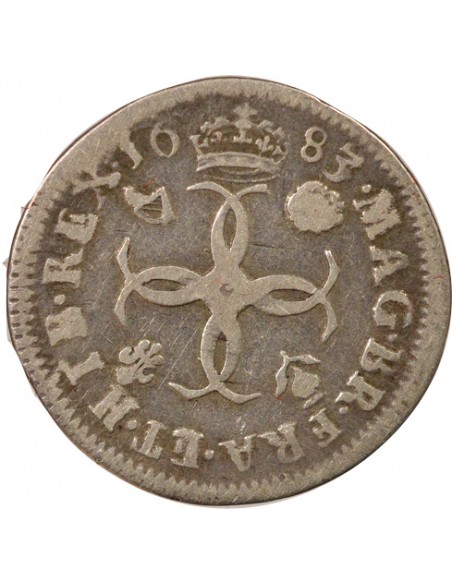 Angleterre Charles II d'Angleterre Maundy 4 pence Argent 1683