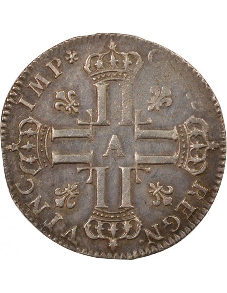 Louis XV 1 petit louis Argent 1720 A - Paris