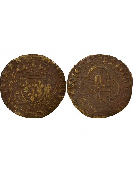 François Ier 1 douzain Laiton XVIe Siècle