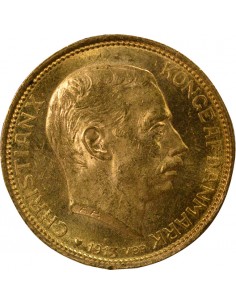 Danemark Frédéric VIII 20 kroner Or 1913 Copenhague 2
