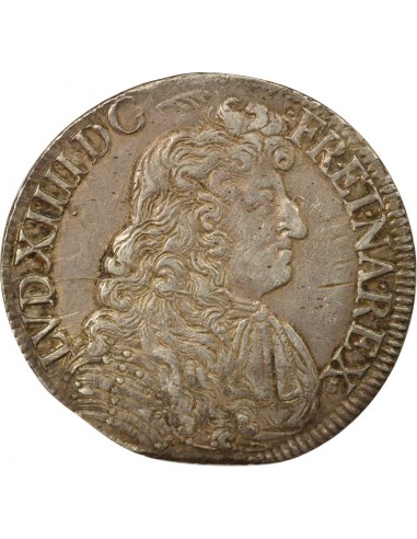 4e Buste 1 écu Argent 1681 L Bayonne