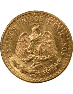 Mexique Refrappe (1951-1972) 2 pesos Or 1945 (1951-1972) Mo Mexico City 2