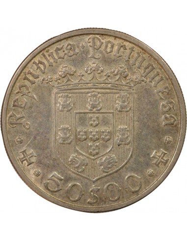 découvreur du Brésil 50 escudos Argent 1968