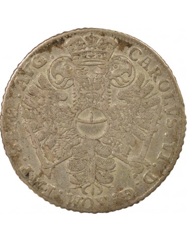 Etats Allemands Charles VI du Saint Empire 16 schilling Argent 1726 J Hambourg