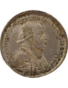 Etats Allemands Joseph de Stubenberg 1/2 thaler Argent 1796 D Munich 2