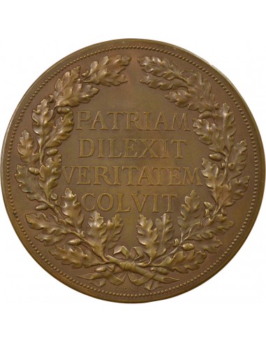 Adolphe Thiers Président Jeton Bronze 1873