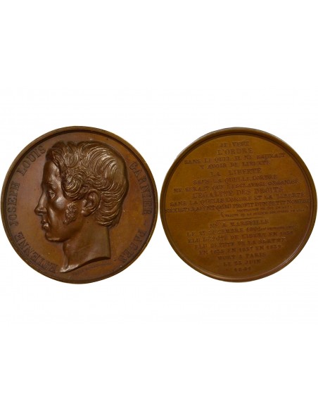 Etienne Garnier-Pages Député Jeton Cuivre 1841