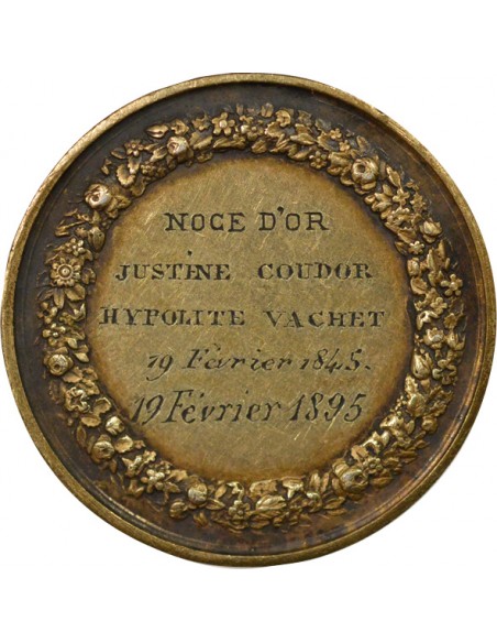 Noce d'Or Jeton Argent 1895