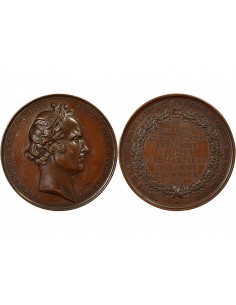 Casimir Perier Député Jeton Cuivre 1832