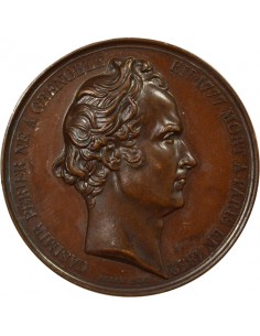 Casimir Perier Député Jeton Cuivre 1832 2