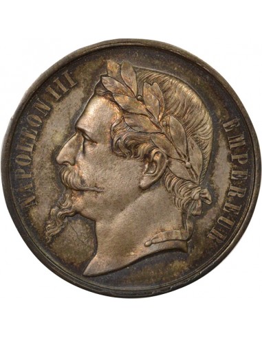 Catégorie Animaux Reproducteurs Jeton Argent 1863