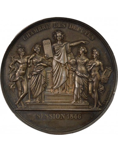 Chambre des Députés Jeton Argent 1820