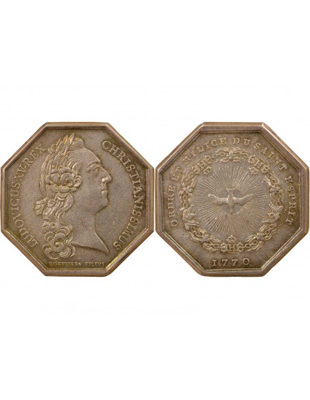 Louis XV Jeton Argent 1770