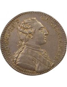 Louis XVI Ville de Bordeaux Jeton Argent 1776 2
