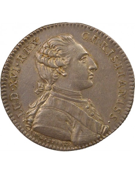 Louis XVI Ville de Bordeaux Jeton Argent 1776