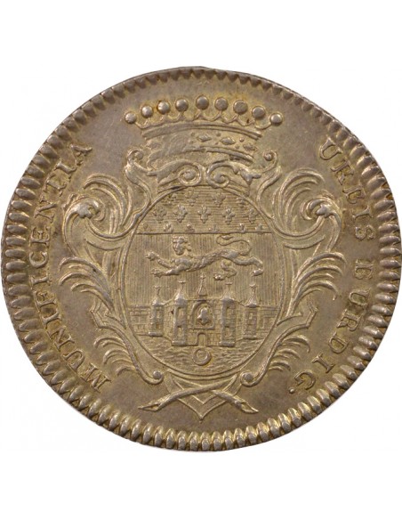 Louis XVI Ville de Bordeaux Jeton Argent 1776
