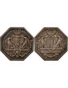 Yves-Vincent de La Motte-Fablet Jeton Argent c. 1788