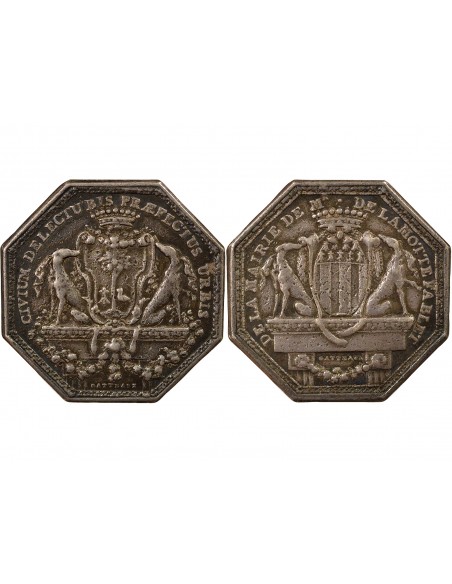 Yves-Vincent de La Motte-Fablet Jeton Argent c. 1788