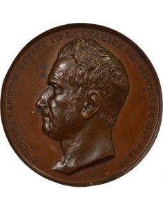 Jacques Laffite Député Jeton Cuivre 1844 2