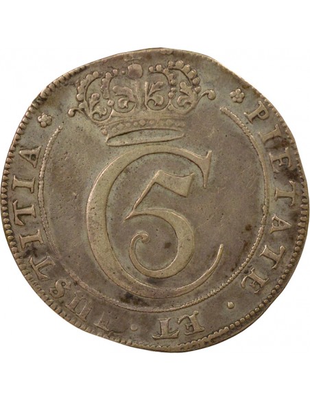 Norvège Frédéric III de Danemark et de Norvège 4 mark Argent 1671 Copenhague