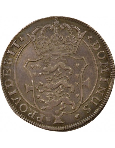 Danemark Frédéric III de Danemark et de Norvège 4 mark Argent 1666 Copenhague